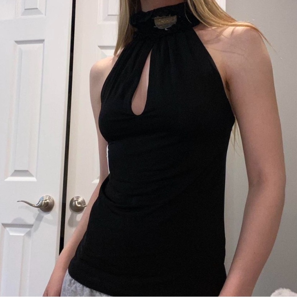 roberto cavalli halter top